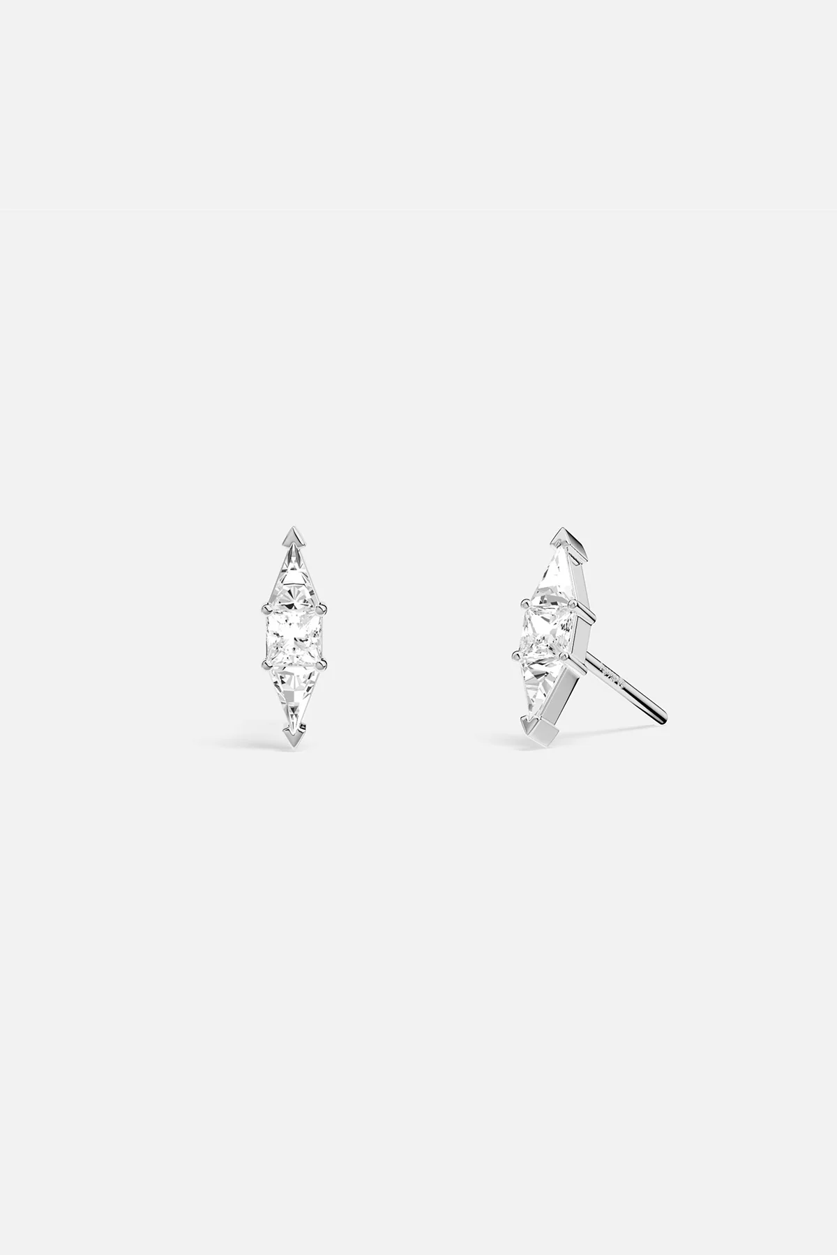 Art Deco Stud Earrings - Image 4