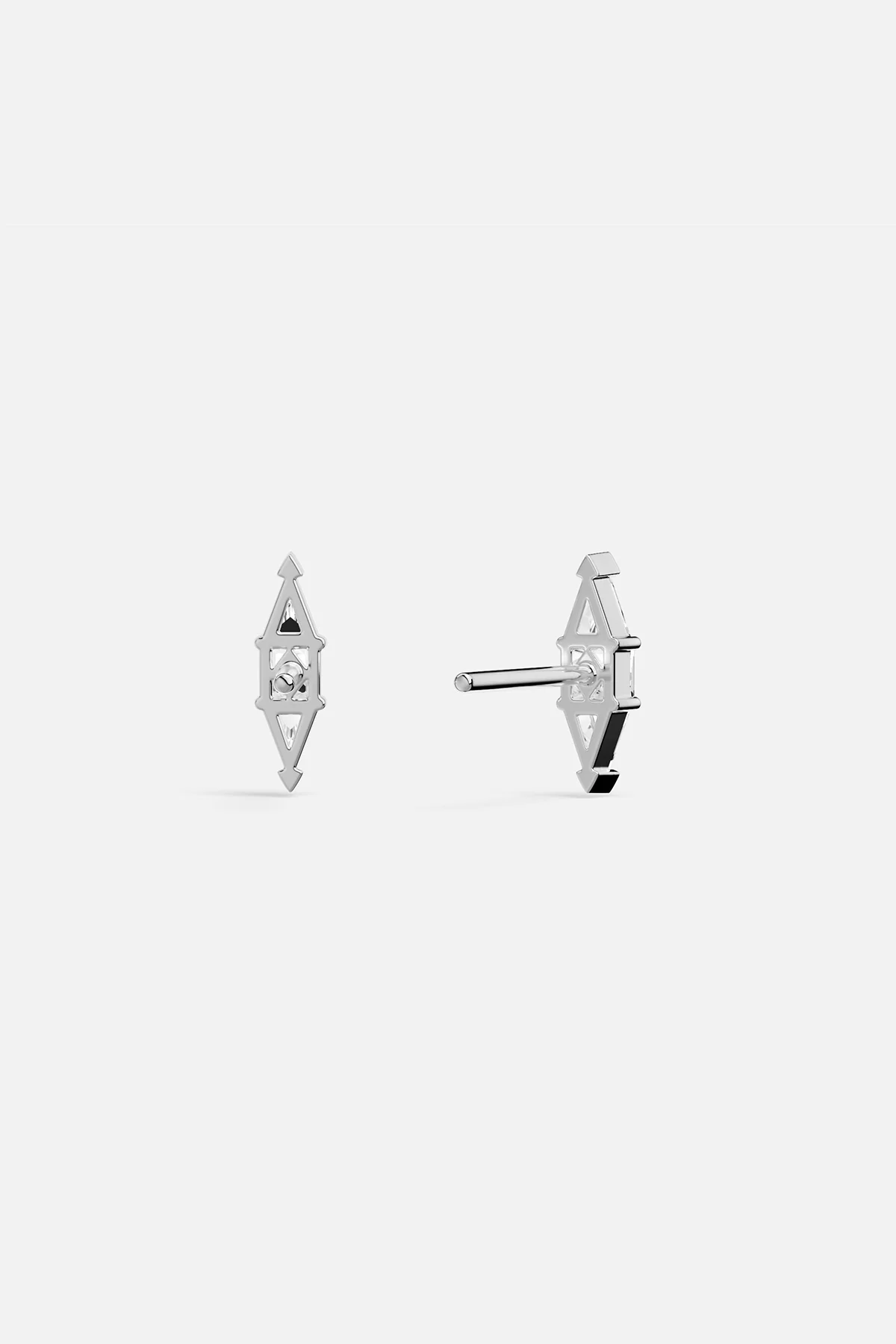 Art Deco Stud Earrings - Image 5
